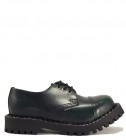 Steel Shoes 3 Eyelets Green Rub Off
