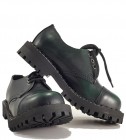 Steel Shoes 3 Eyelets Green Rub Off