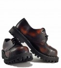 Steel Shoes 3 Eyelets Orange Rub Off