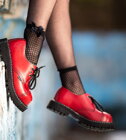 Steel Shoes 3 Eyelets Red