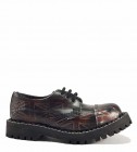 Steel Shoes 3 Eyelets UK Flag Rub Off
