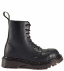 Steel Boots 8 Eyelets Black Air 