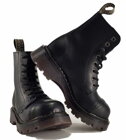 Steel Boots 8 Eyelets Black Air 