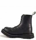 Steel Boots 8 Eyelets Black Warm