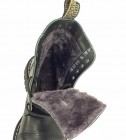 Steel Boots 8 Eyelets Black Warm
