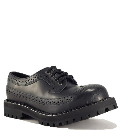 Steel Schuhe 4 Loch Alcapone Schwarz