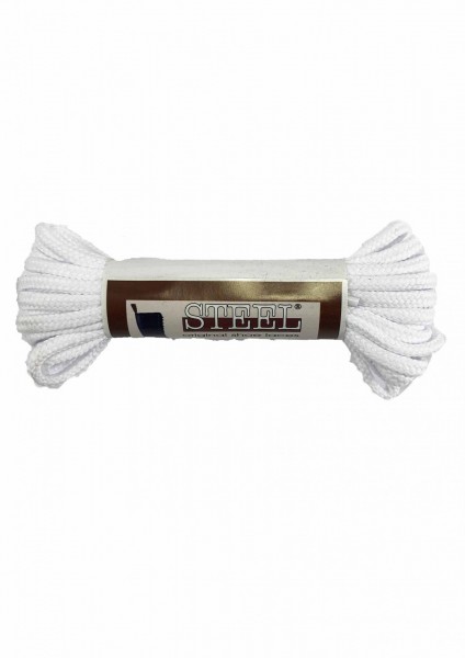 Boot Laces Steel White 300 cm - For 20 Eyelets Boots