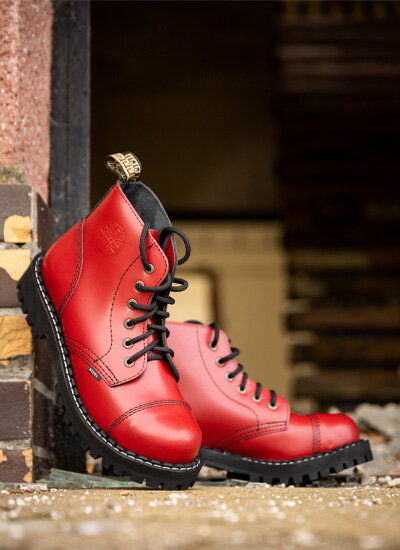 Steel Boots 6 Eyelets 10 Eyelets