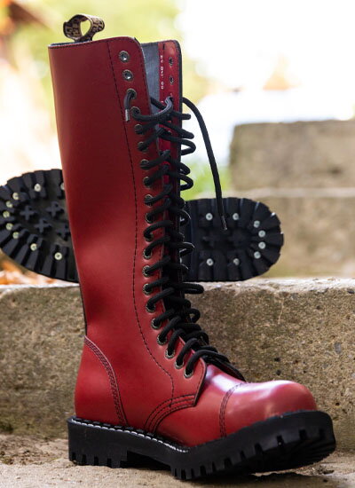 High Steel Boots Punk Boots STEEL Shoes Boots