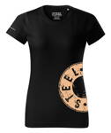 Women's T-Shirt STEEL Brown Eye