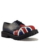 Steel Shoes 3 Eyelets British Flag