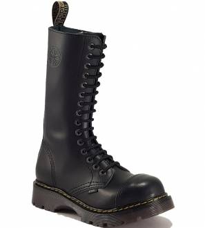 Steel Boots 15 Eyelets Black Air