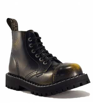 6 Eyelets Boots Steel | Metal Boots | STEEL Shoes&Boots