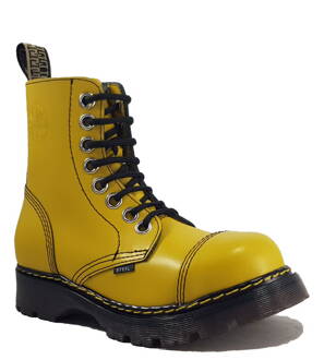 Steel Boots 8 Eyelets Yellow Air Big Eye