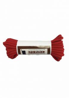 Boot Laces Steel Red 300 cm - For 20 Eyelets Boots
