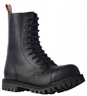 Steel Boots 10 Eyelets Black BO