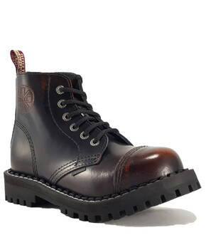 Steel Boots 6 Eyelets Orange