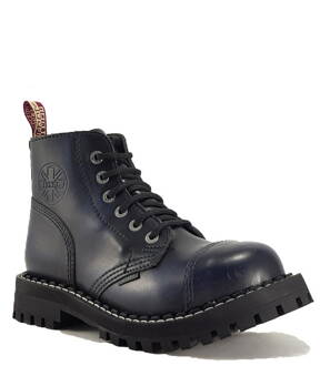 Steel Boots 6 Eyelets Blue Rub Off