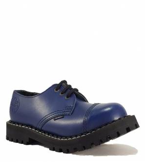 Steel Shoes 3 Eyelets Blue