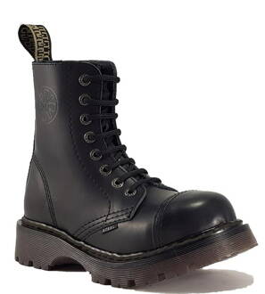 Steel Boots 8 Eyelets Black Air 