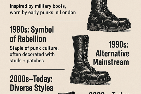 The History of Punk Boots: From Rebellion to Iconic Style
